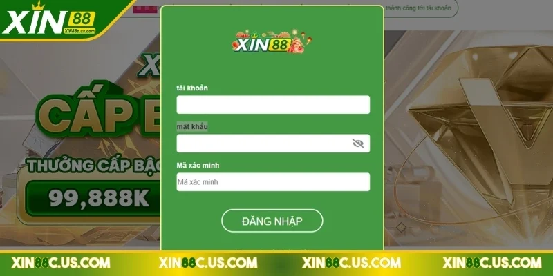 đăng nhập XIN88